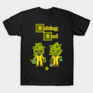 Baking Bud tv series weed parody T-Shirt